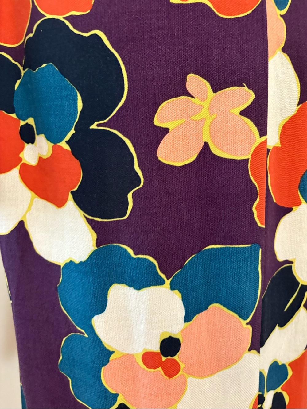 Floral Kimono Style Duster/Jacket with Contrast Trim BCBGeneration - Picture 6 of 10